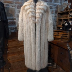 Amber Fox Long Coat, Size M