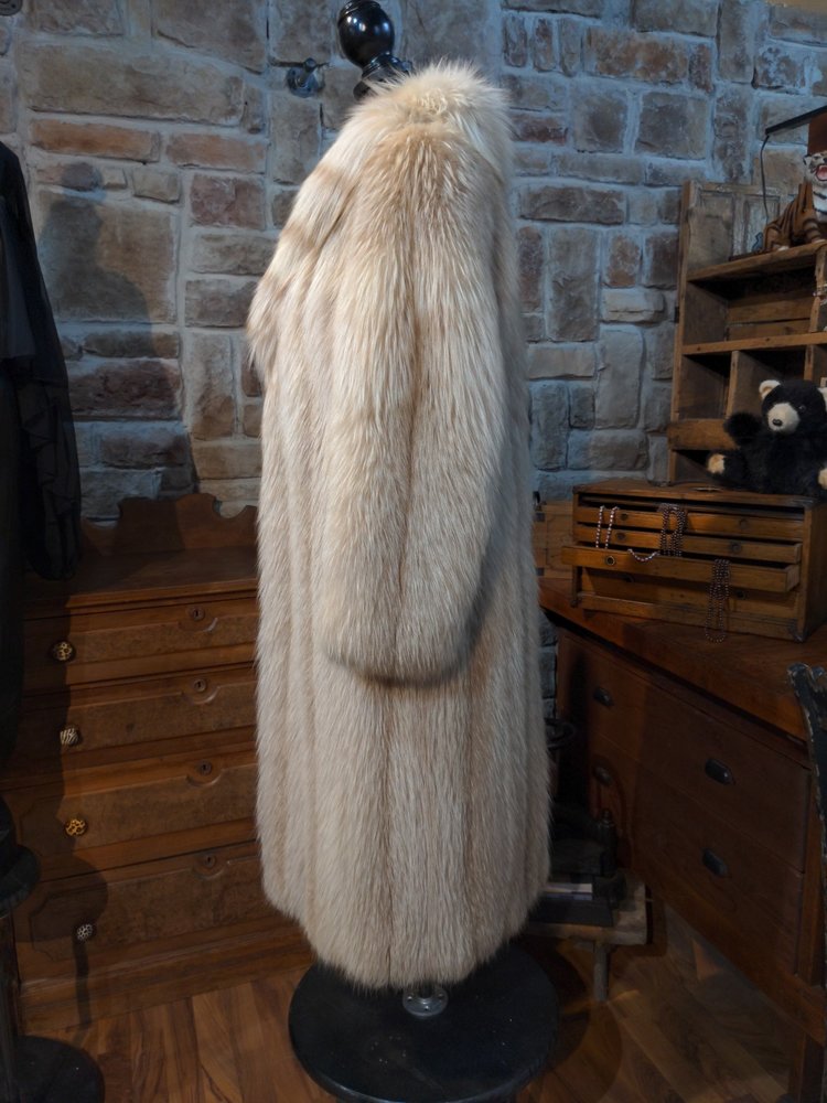 Amber Fox Long Coat, Size M