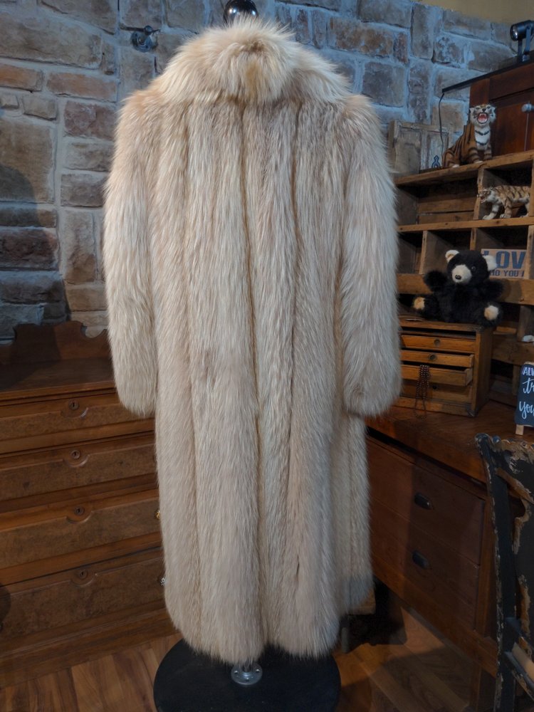 Amber Fox Long Coat, Size M