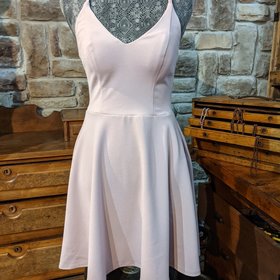 Speechless Blush Lavender A-Line Dress, Size 7/8