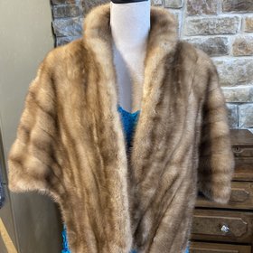 Autumn Haze Ranch Mink Stole, OS