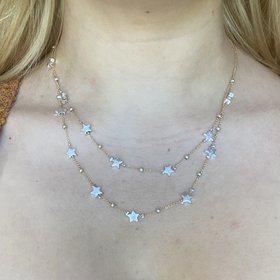 Silver Star Necklace