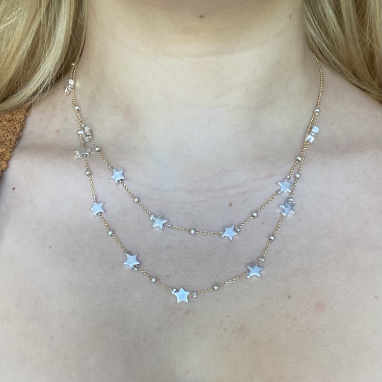 Silver Star Necklace