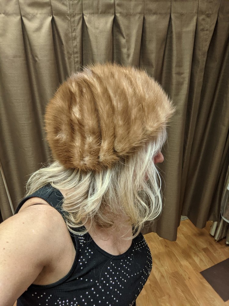 Autumn Haze Mink Tails Hat