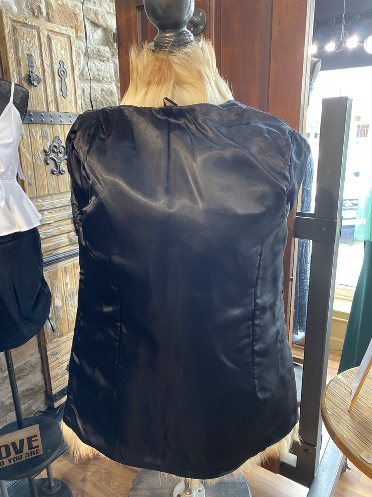 Cognac Goat Jacket, Size S