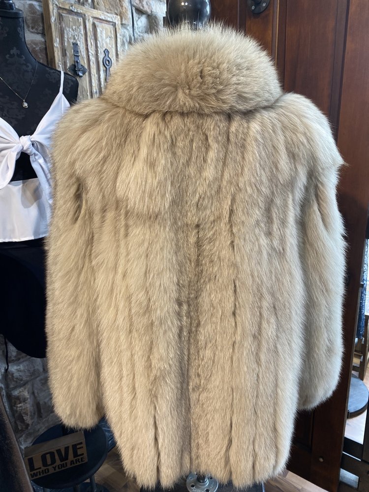 Shadow Fox Coat, Size M