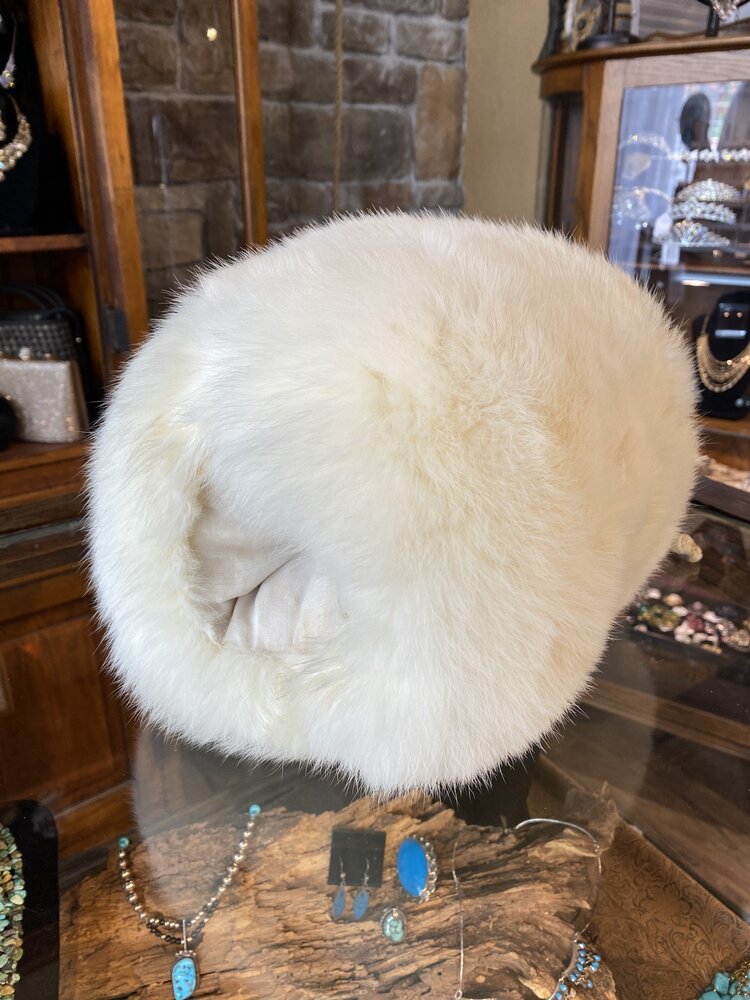 Ivory Rabbit Muff
