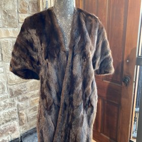 Brown Squirrel Cape, O/S