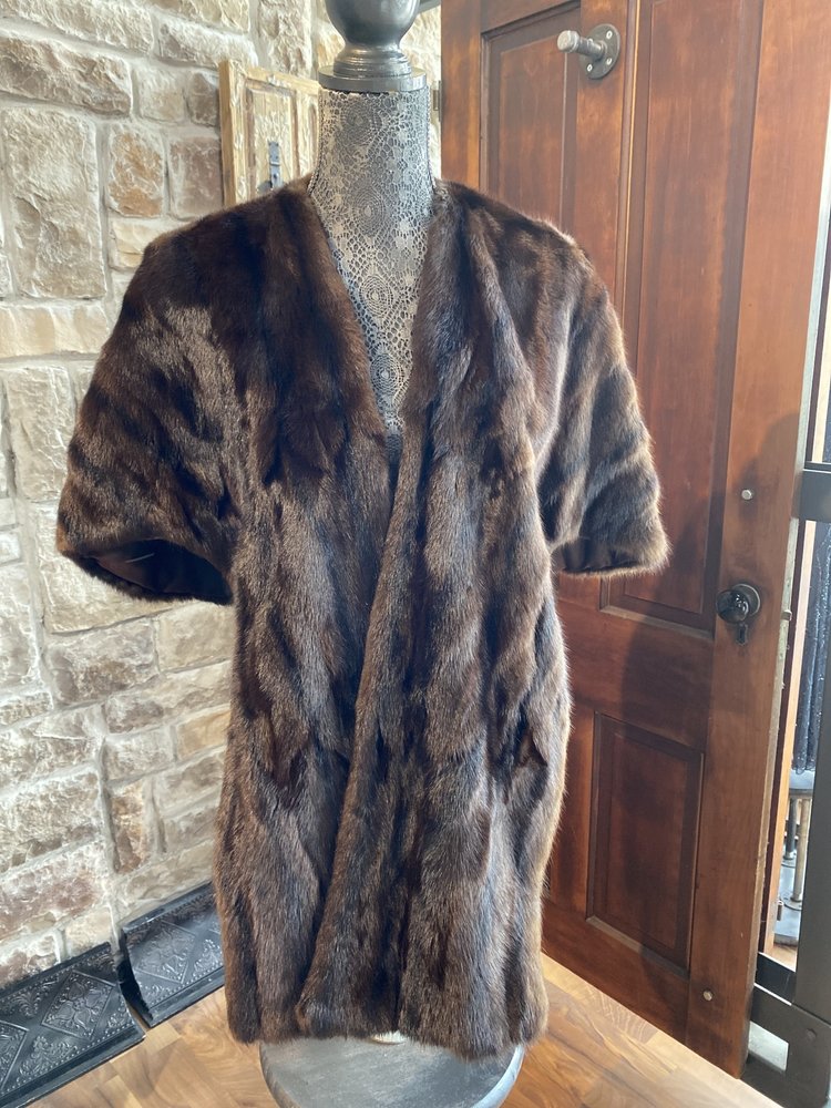 Brown Squirrel Cape, O/S