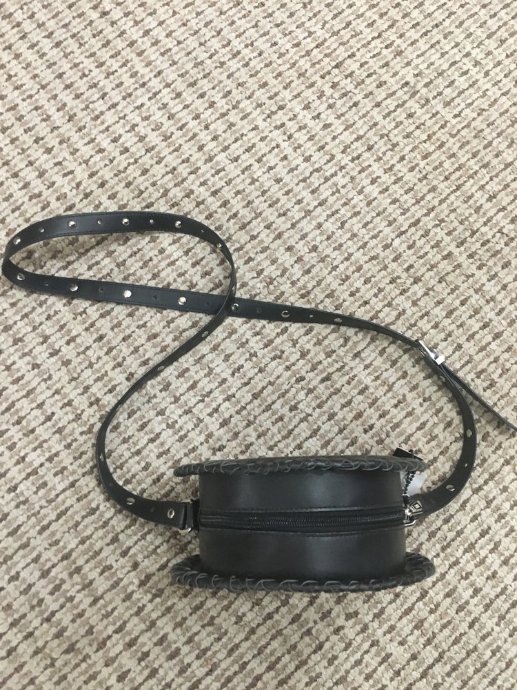 Sam Edelman Black Canteen Purse