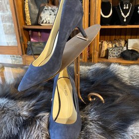 Nine West Blue Suede Pump, Size 6M