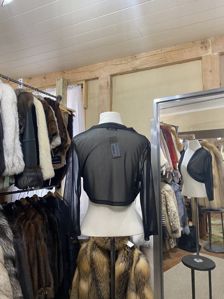 La Scala Black Sheer Bolero Jacket