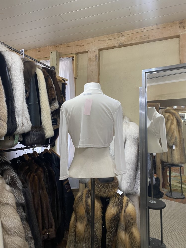 La Scala Ivory Sheer Bolero Jacket