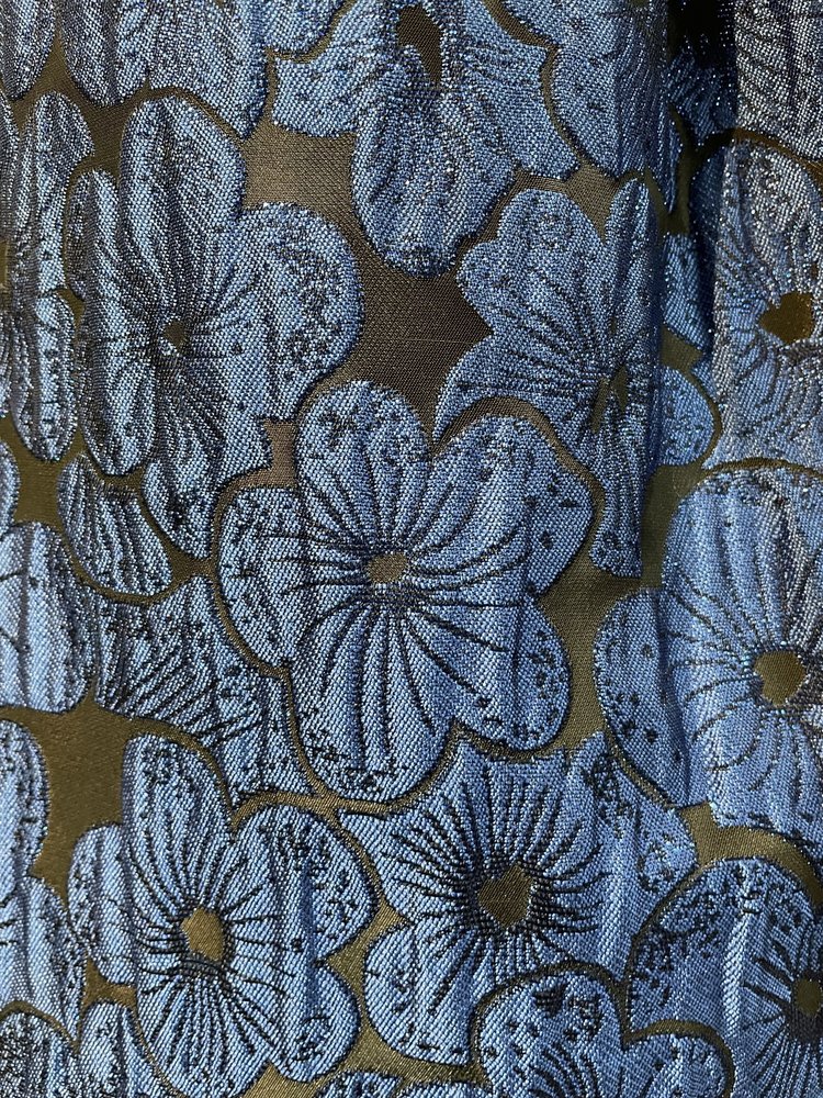 Nine West Cobalt Blue Brocade Dress with Pockets