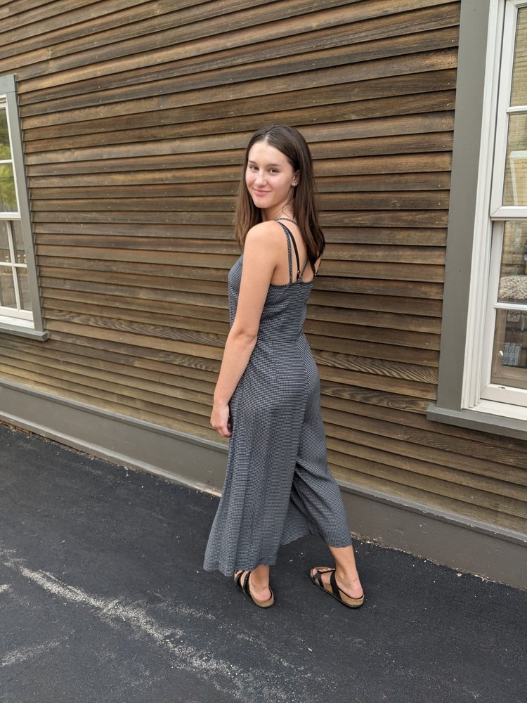 Bailey 44 Blue and White Bailey44 Jumpsuit, Size M