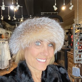Crystal Fox Headband, 23.5"