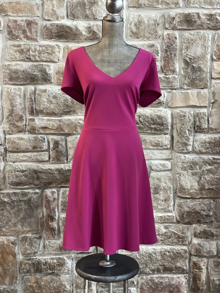 B Darlin Pink Tie Back Dress