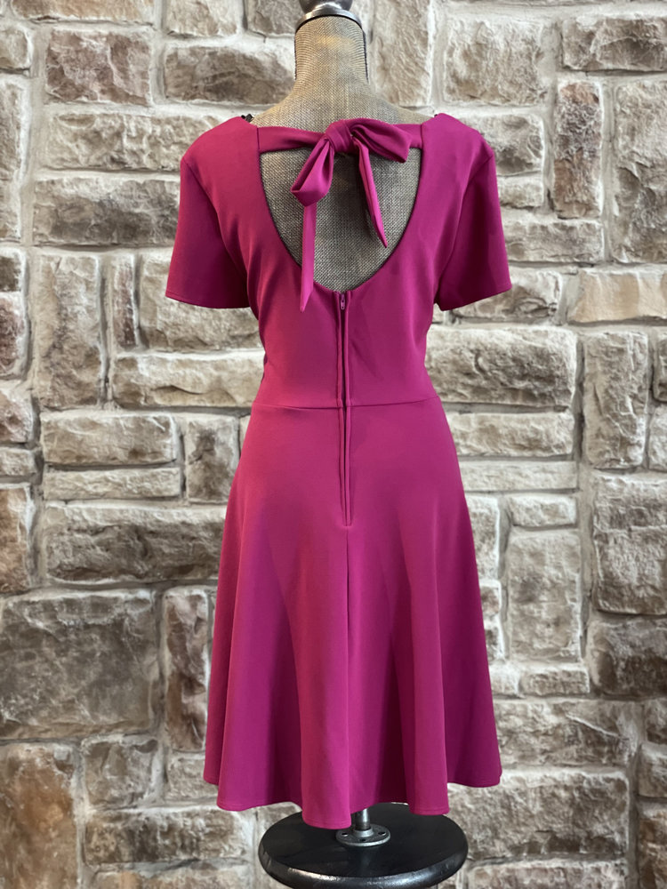 B Darlin Pink Tie Back Dress