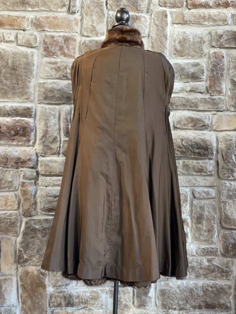 Ranch Mink Swing coat, Size XL