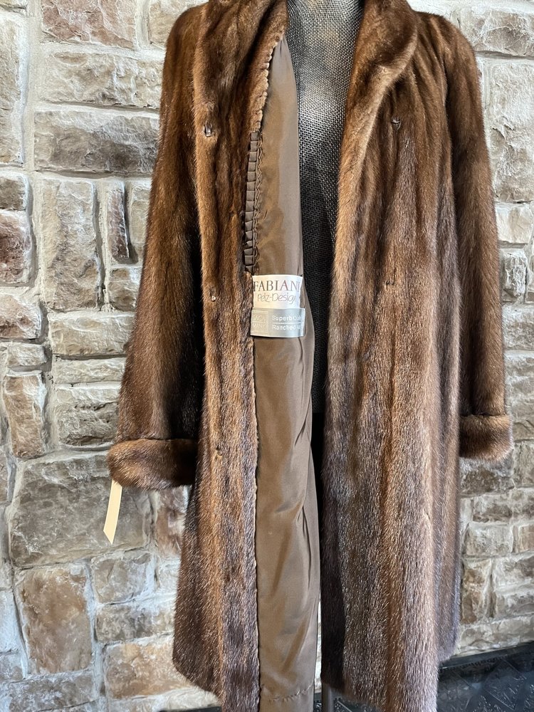 Ranch Mink Swing coat, Size XL