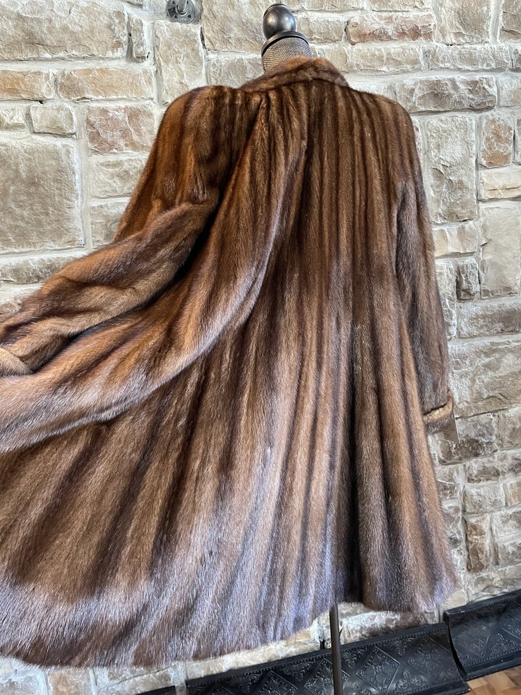 Ranch Mink Swing coat, Size XL