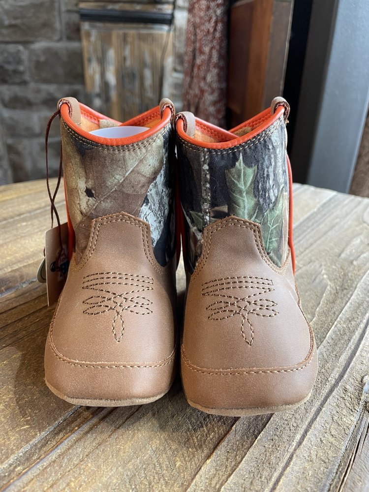 Blazin Roxx Baby Buckers Gunner (Camo with Orange)