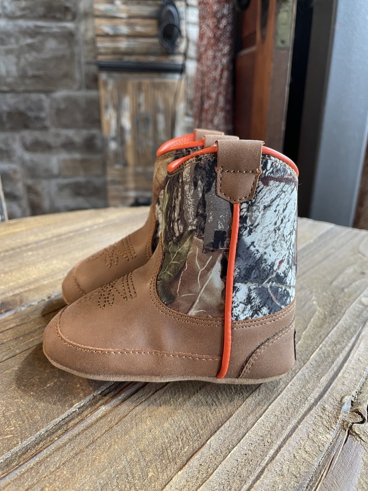 Blazin Roxx Baby Buckers Gunner (Camo with Orange)