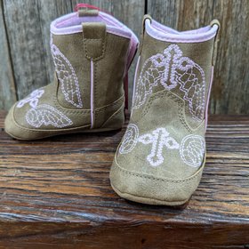 Blazin Roxx Baby Buckers Gracie (Brown with Pink)