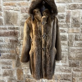 Furs of Distinction Natural Beaver Stroller, Size XL