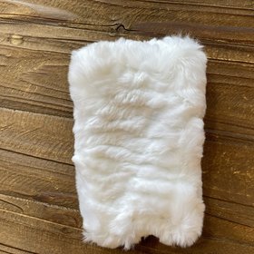Raglaido White Knitted Rabbit Headband