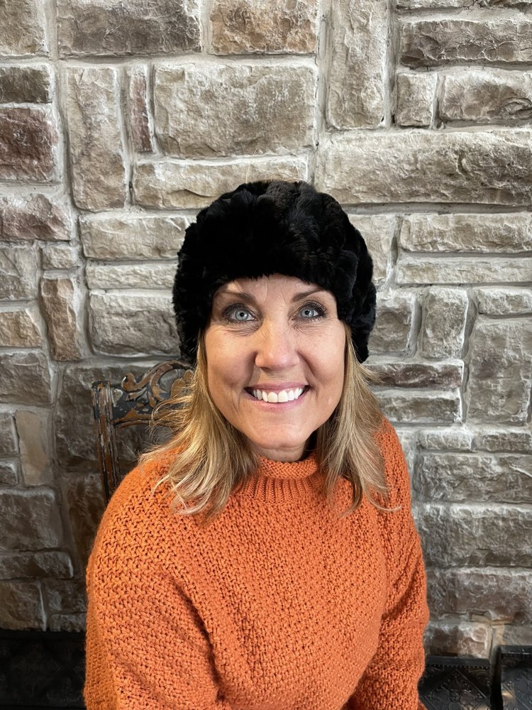 Raglaido Black Knitted Rabbit Headband, O/S