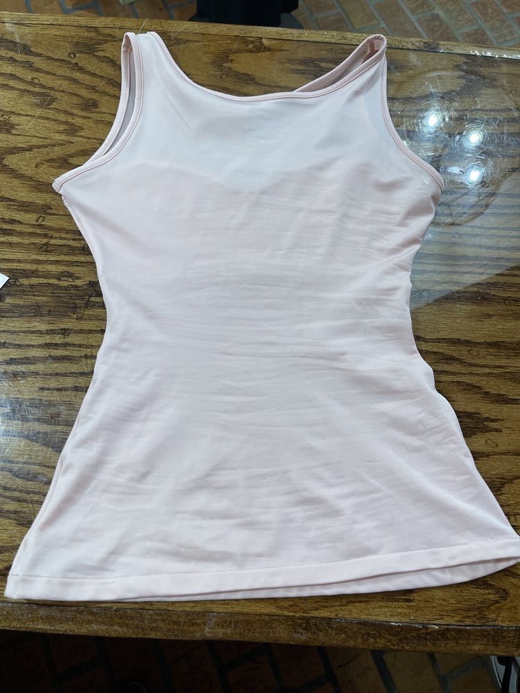 Spanx Pink Spanx Mesh Bateau Tank, Size S