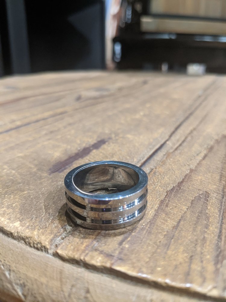 Stainless Steel Ring Size 12