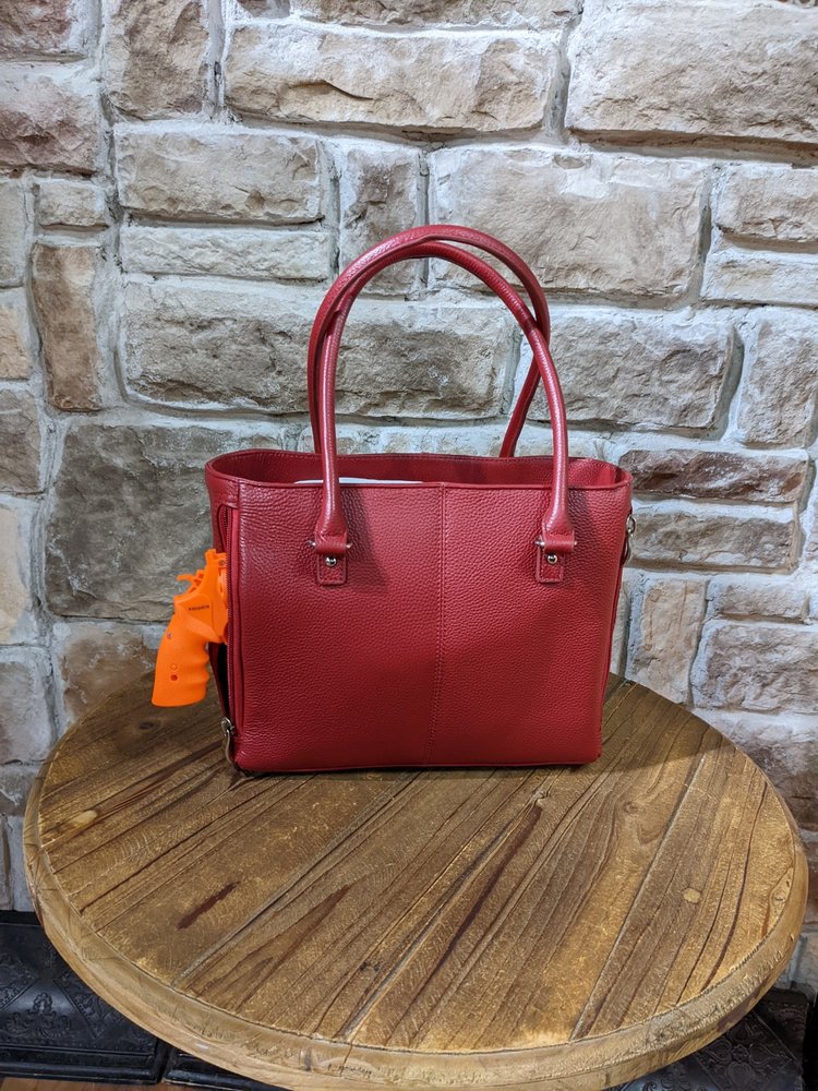 Gun Tote'n Mamas GTM Red Traditional Open Top Tote GTM-62