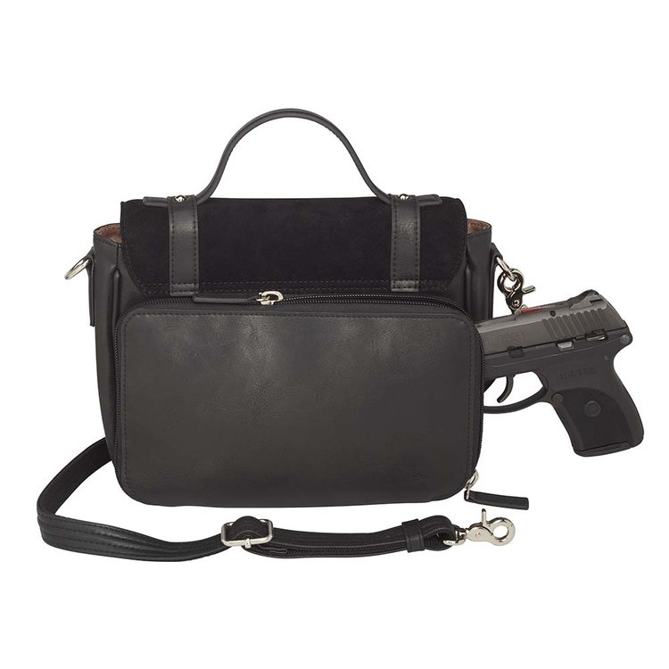 Gun Tote'n Mamas GTM Black School Girl Concealed Carry Bag GTM-36