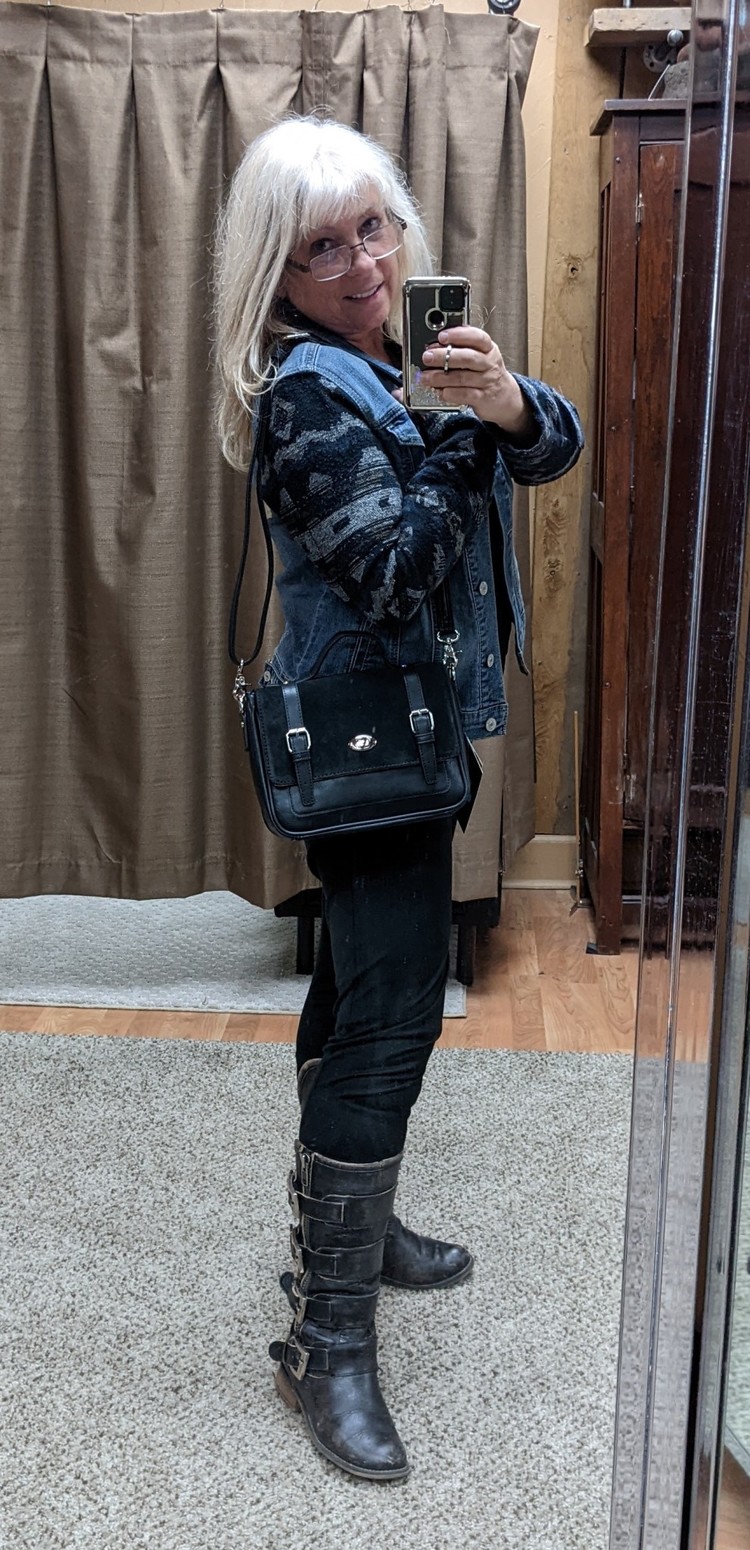 Gun Tote'n Mamas GTM Black School Girl Concealed Carry Bag GTM-36