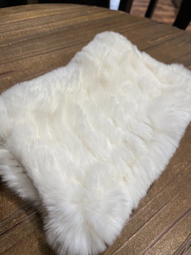 Ivory Knitted Rabbit Headband