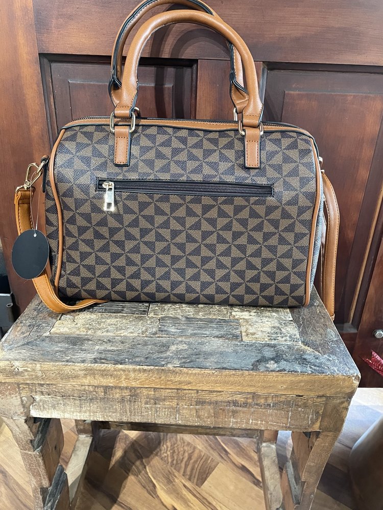 Multi- Brown Louis Bag with Wallet