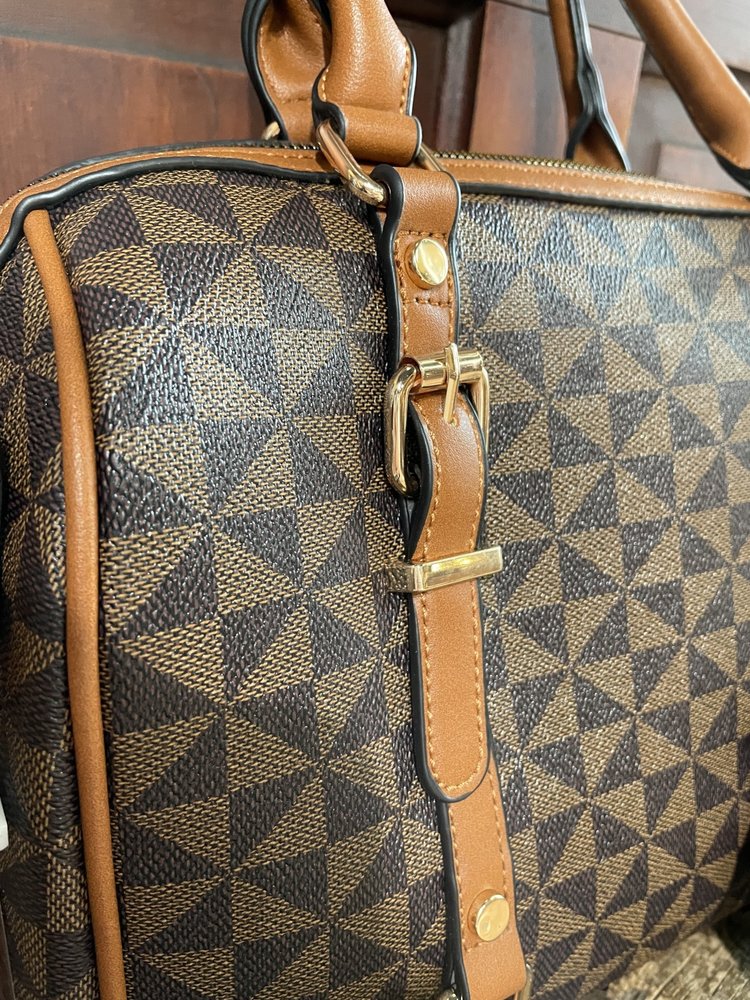 Multi- Brown Louis Bag with Wallet