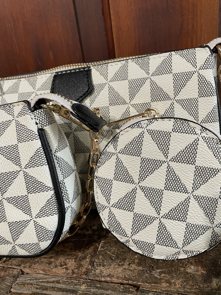 Black and White Louis Mini Trio