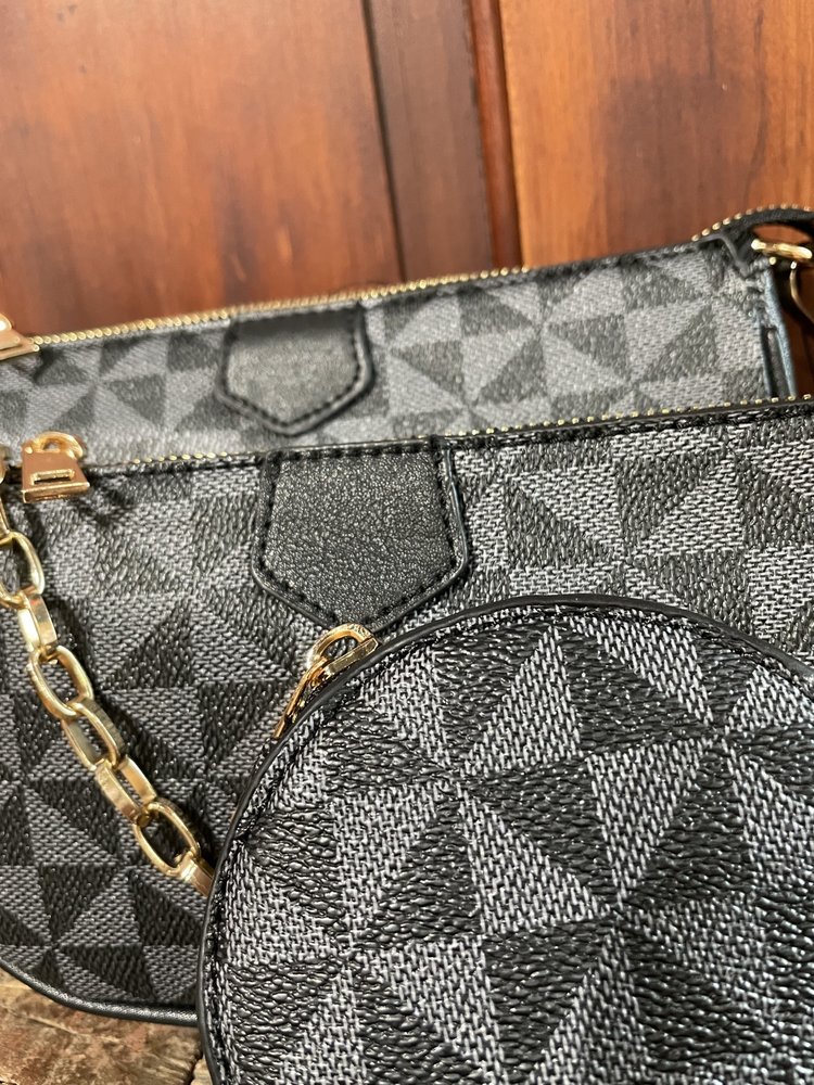 Black and Gray Louis Mini Trio