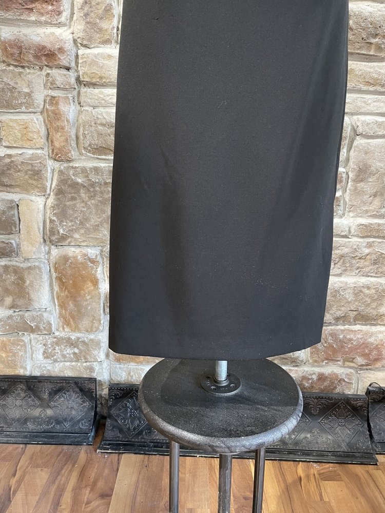 Rachel Roy Black Halter Flutter Cold Shoulder Dress, Size XXL