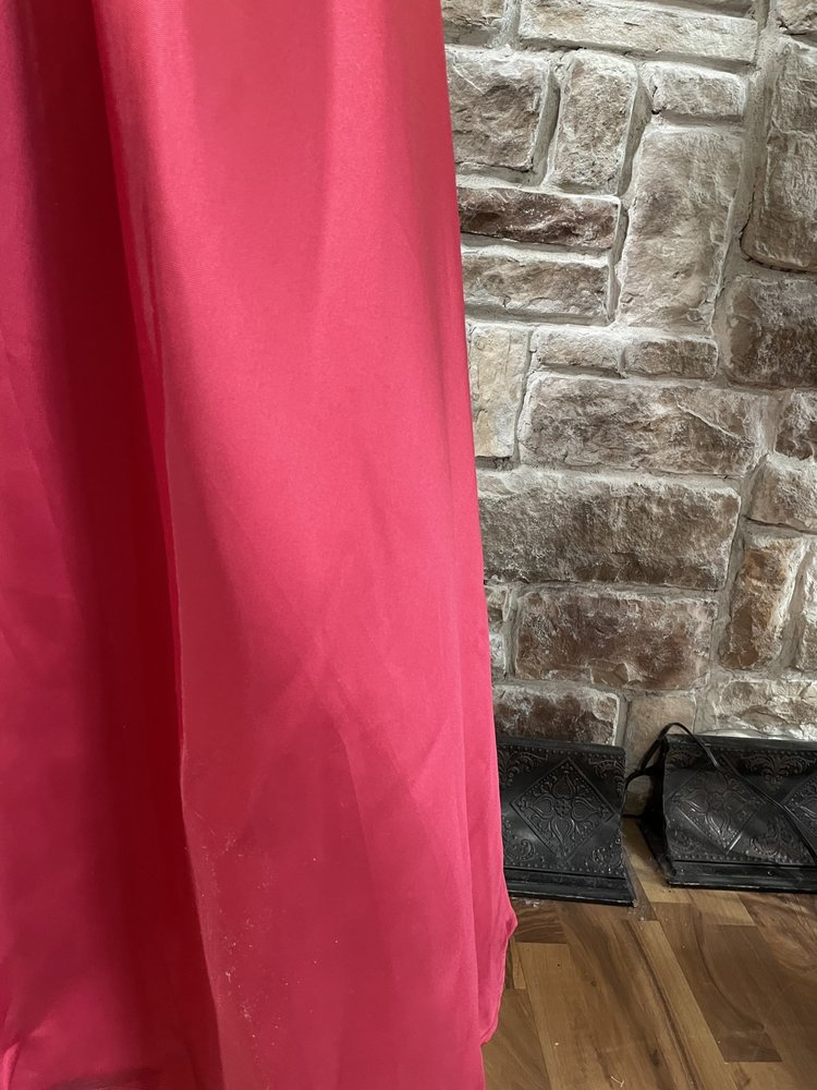 TLC Say Yes to the Prom Red Embellished Top Gown w/ Pockets, Size 3/4