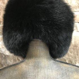 Black Fox Cossack Hat
