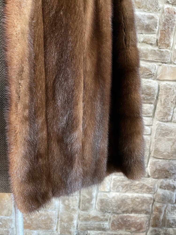 Stern & Mann Ranch Mink Short Jacket, Size M