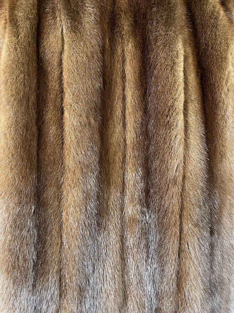 Stern & Mann Ranch Mink Short Jacket, Size M