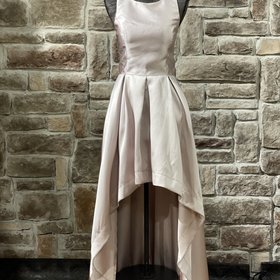Speechless Pink Racer Back Hi-Lo Gown w/ Pockets