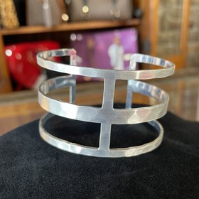 Silver 3-Line Cuff
