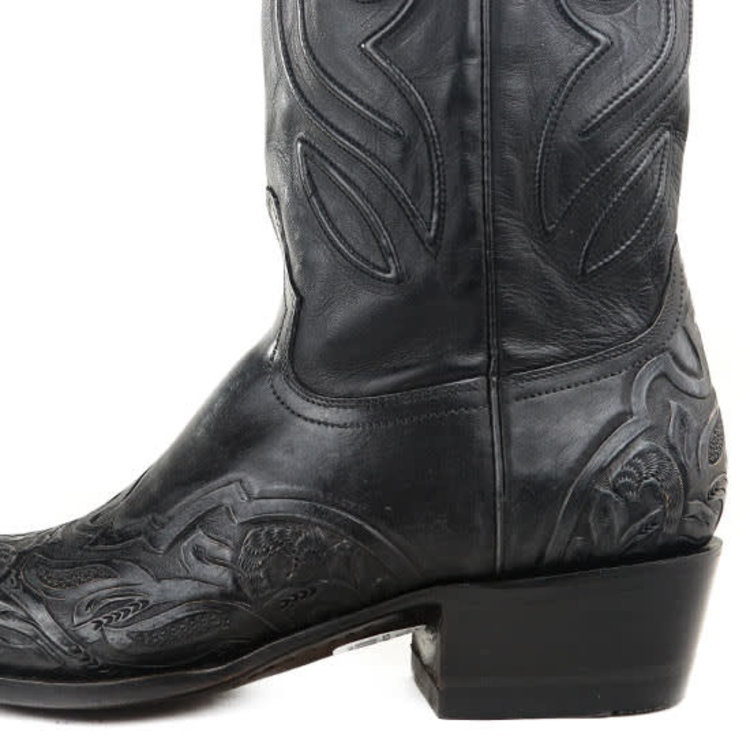 Corral Mn's Corral Boots G1533 Black Tooled, Size 8