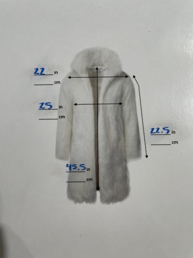 Black Mink Coat, Size L